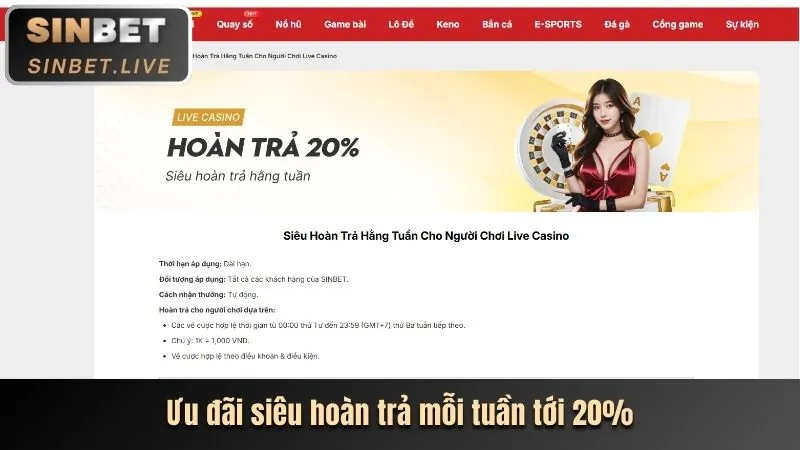 Thưởng nạp lại hàng ngày 888new30